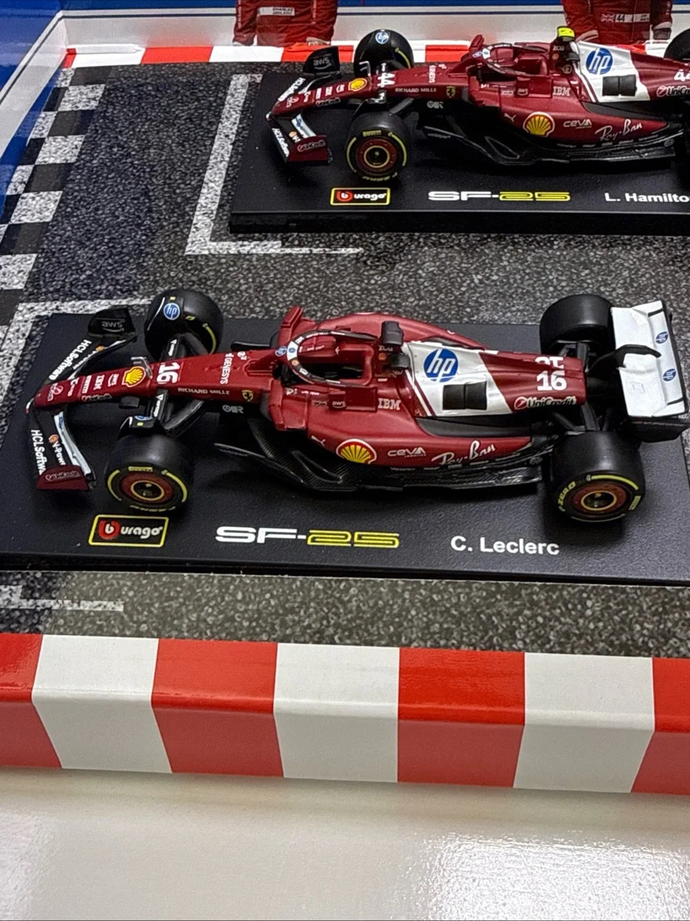 90 Formula Racing Car Toy - Red and Blue Die-Cast Model